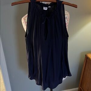 GAP Navy Sleeveless Blouse